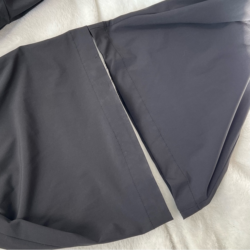 ALO Yoga Black Wide-Leg High-Rise Pants - Picture 13 of 16